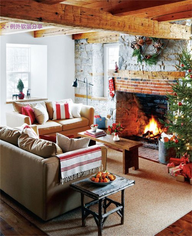 温暖如春的豪华冬日家居设计-9