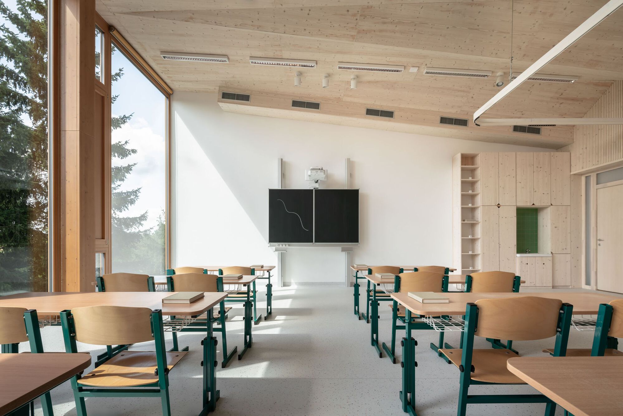 Studenec 村小学及幼儿园扩建项目丨Chrama-30