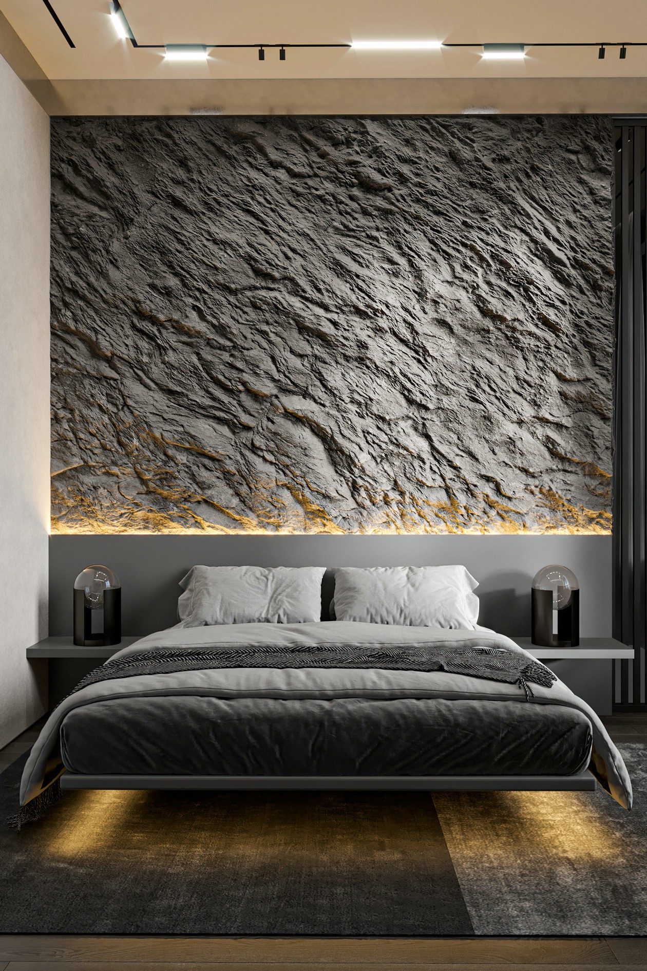 高级灰色系公寓设计-6