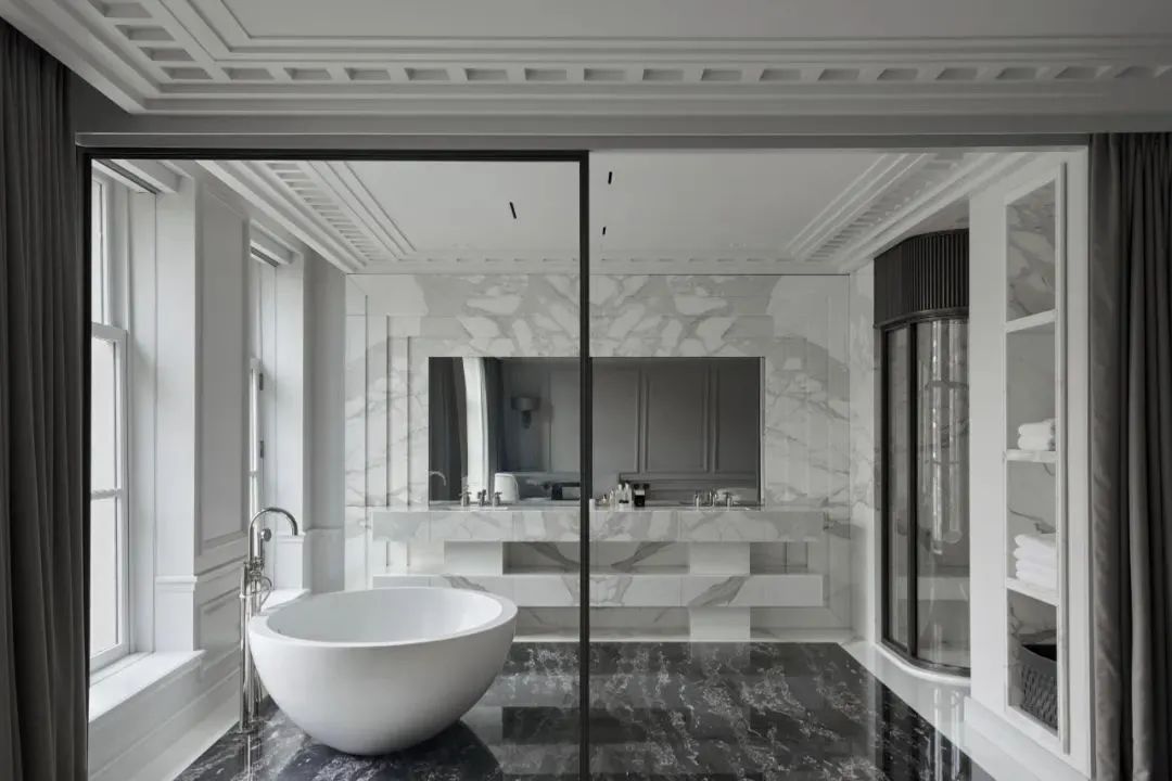 古典与现代的完美碰撞 · 1200 平方米五层别墅设计丨壹间设计-23