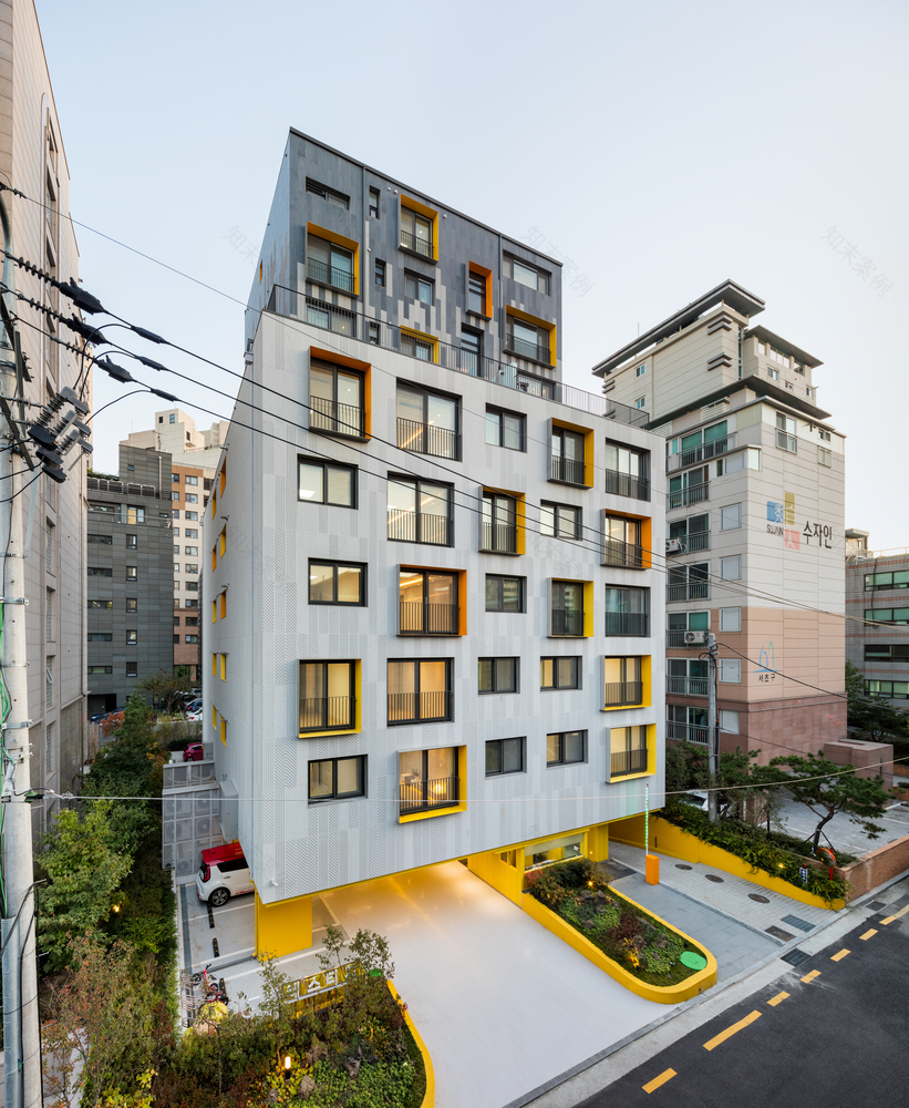 韩国黄脚住宅楼丨韩国首尔丨OALab-16