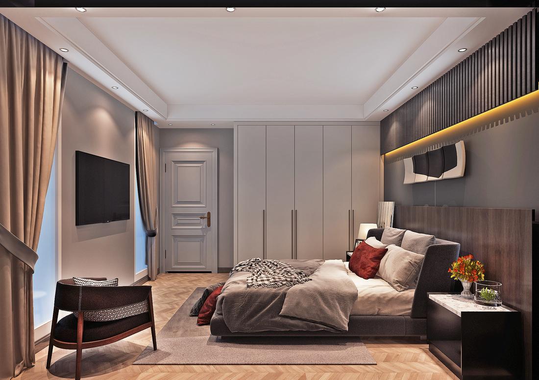 美式轻奢和平上东复式-16