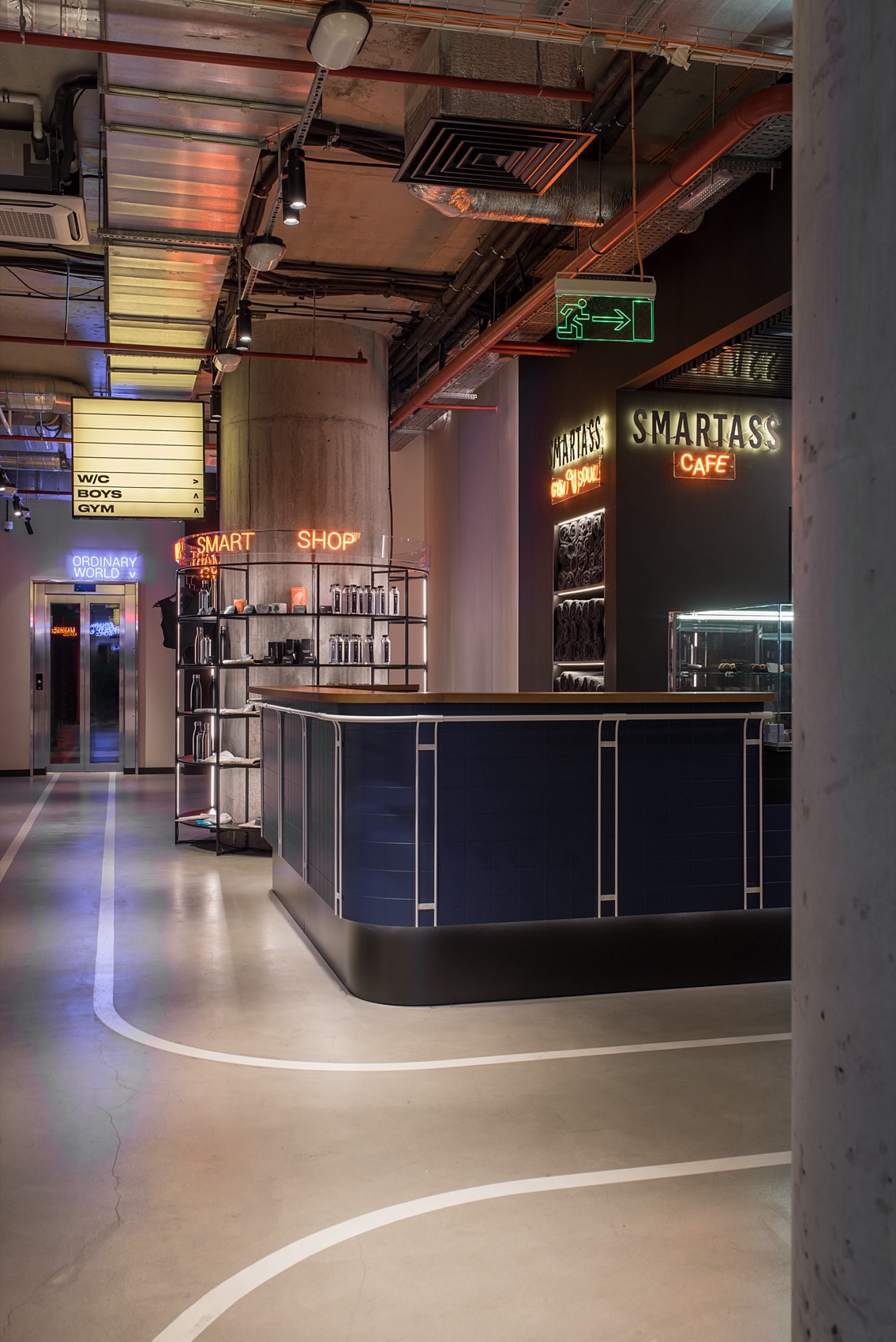 Smartass Gym & Soul健身俱乐部丨乌克兰基辅丨Smart Design Studio-13