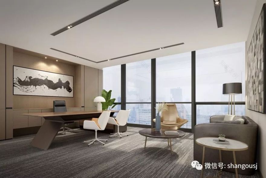 大学资产经营办公项目 | 感官体验式绿色办公空间-36