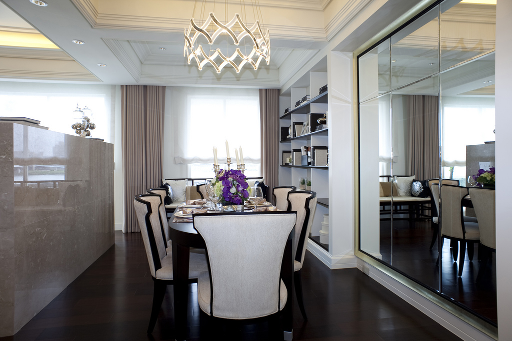 豪华别墅 现代风格摩根设计 景上河样板房-37