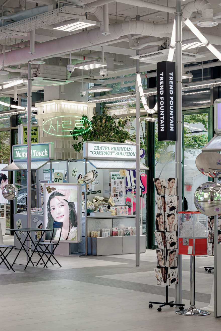 Oliveyoung Trend Fountain Pop-up Store, N Seongsu-15