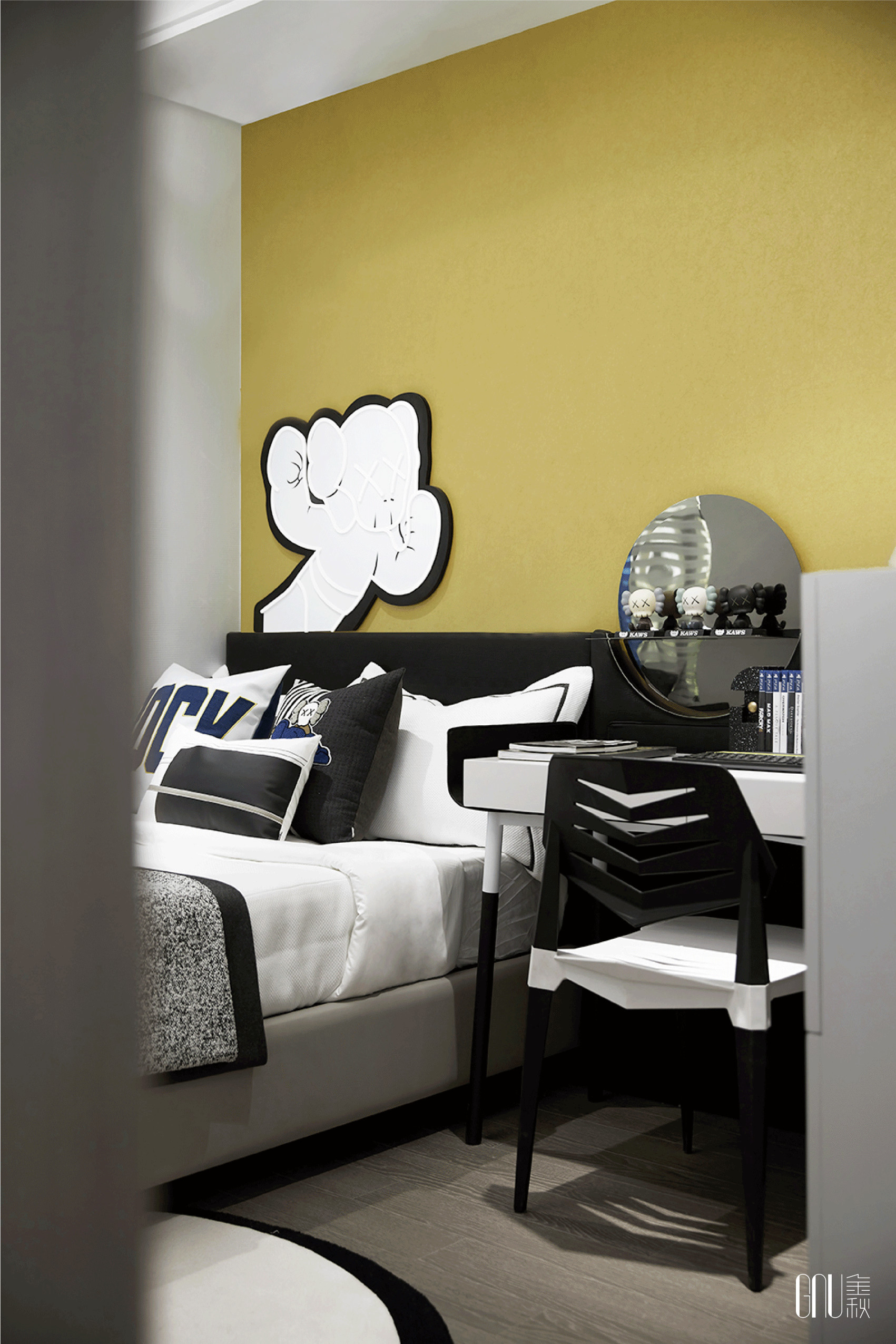 绿滋肴绿梦·洪洲书院样板间丨中国南昌丨东莞市金秋装饰设计有限公司-48