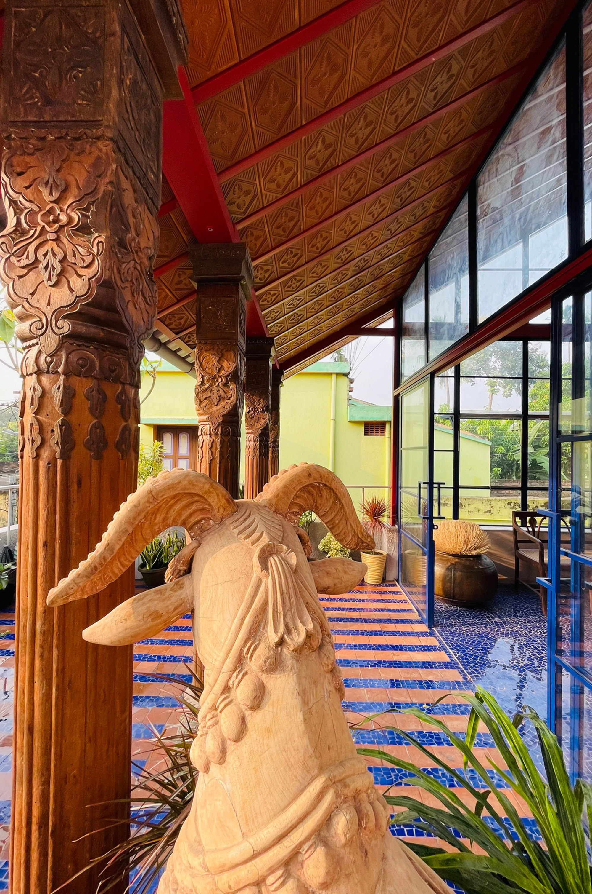 阁楼层梯田抵押物丨India丨Abin Design Studio-23