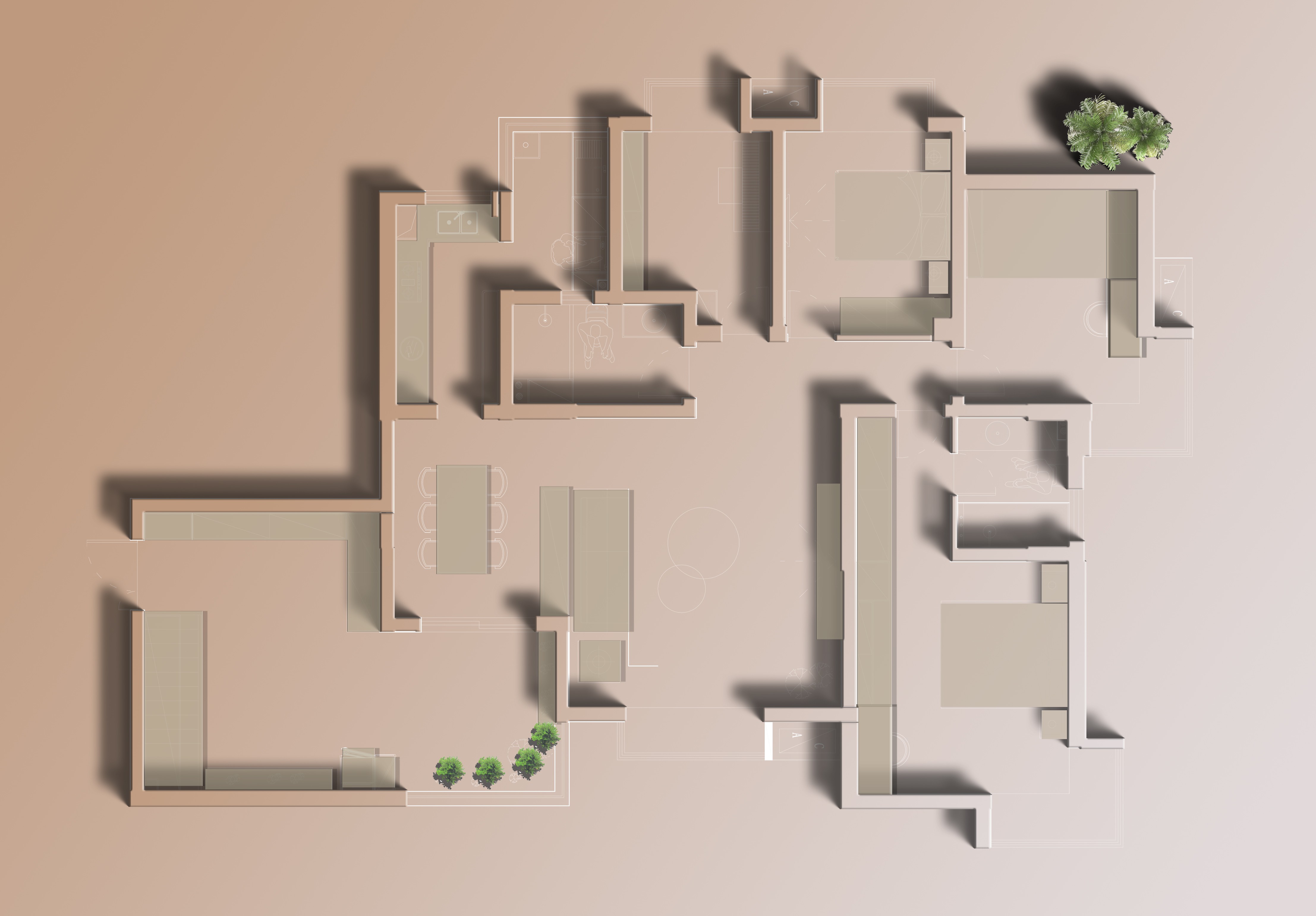 现代美式风格住宅设计丨中国成都丨卢小刚装饰设计有限公司-15