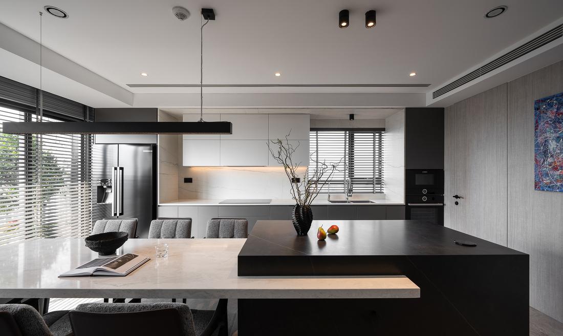 现代轻奢风新房装修项目-19