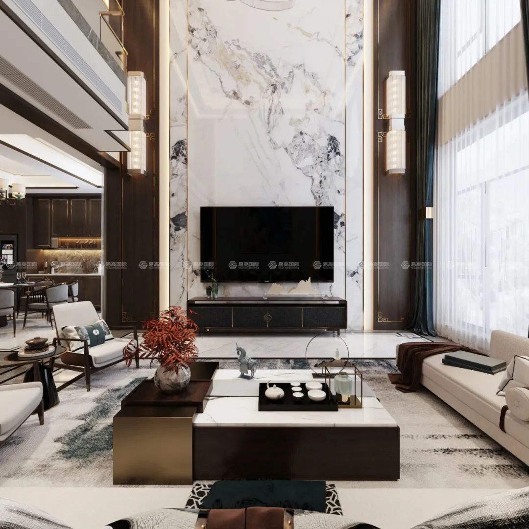 西安天浩上元郡新中式家居设计,演绎钟灵毓秀之美-11