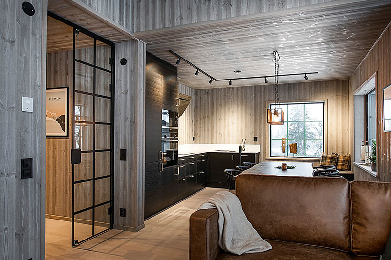 瑞典木屋，雪中温馨的北欧风情-10