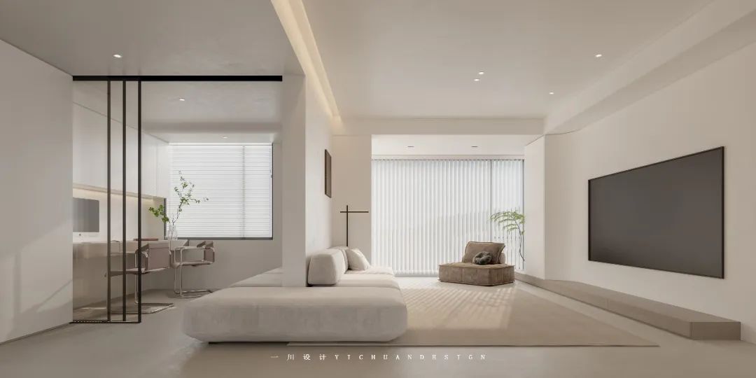 简·愈 · 现代极简美学私宅设计丨中国惠州丨一川空间设计事务所-9