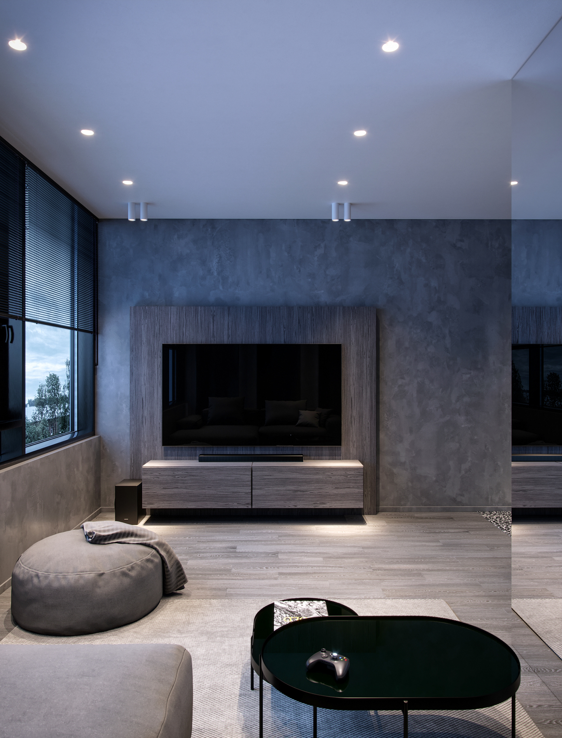 GREY TONES IN THE CAVE / CGI Visualizations-11