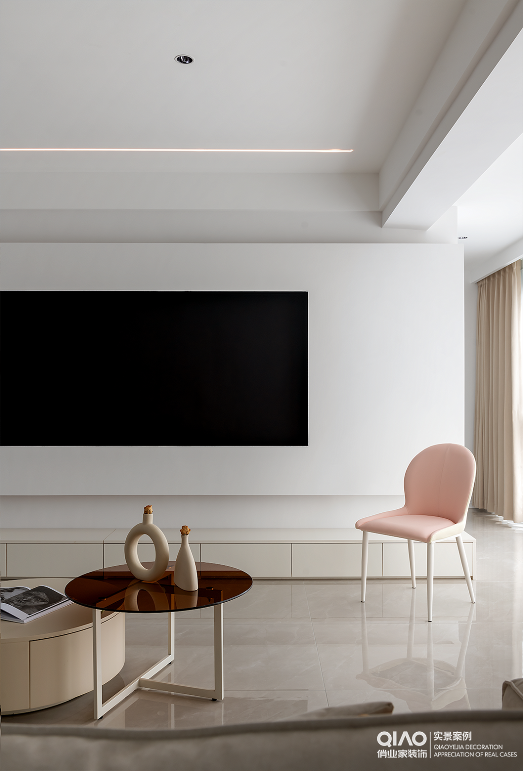 【实景】一拆一改竖厅秒变大横厅，超大落地窗更显通透感！-44