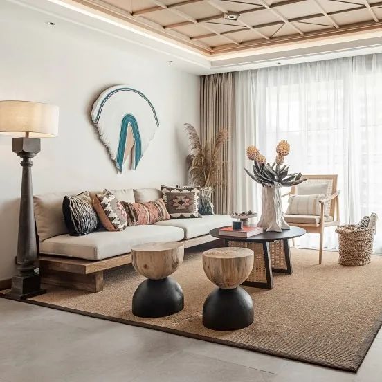 三亚悦菩提样板房软装设计丨中国三亚丨深圳市嘉行设计顾问有限公司-7