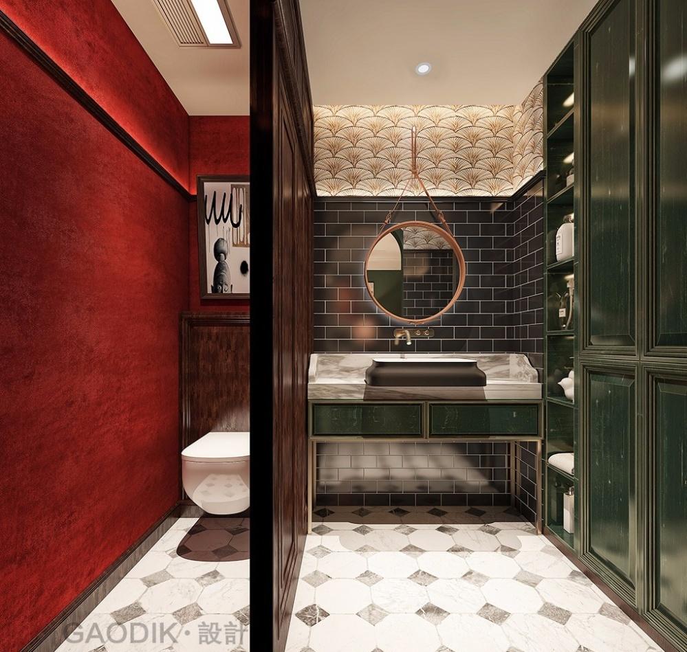 英伦复古融入 ArtDeco,打造戏剧性家居空间-12