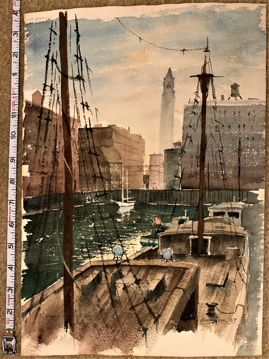 Harry Senger Watercolors相关画作展示-32