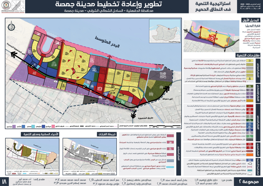 Gamasa City城市发展及重新规划项目丨开罗大学工程学院建筑系-28
