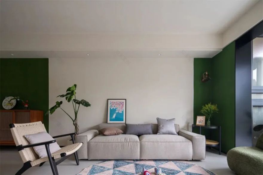 绿色丛林 · 老房翻新诠释生活美学丨铭棠空间&黎铭设计-25