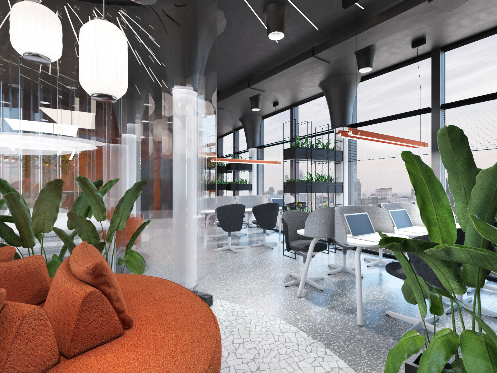 Lviv 公交站 Coworking 区开发-5