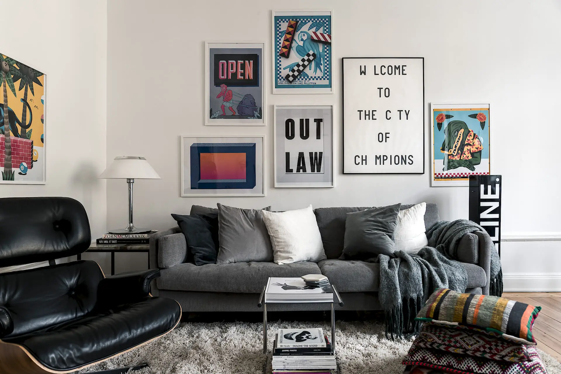 小型工业风公寓，精致而有格调-3