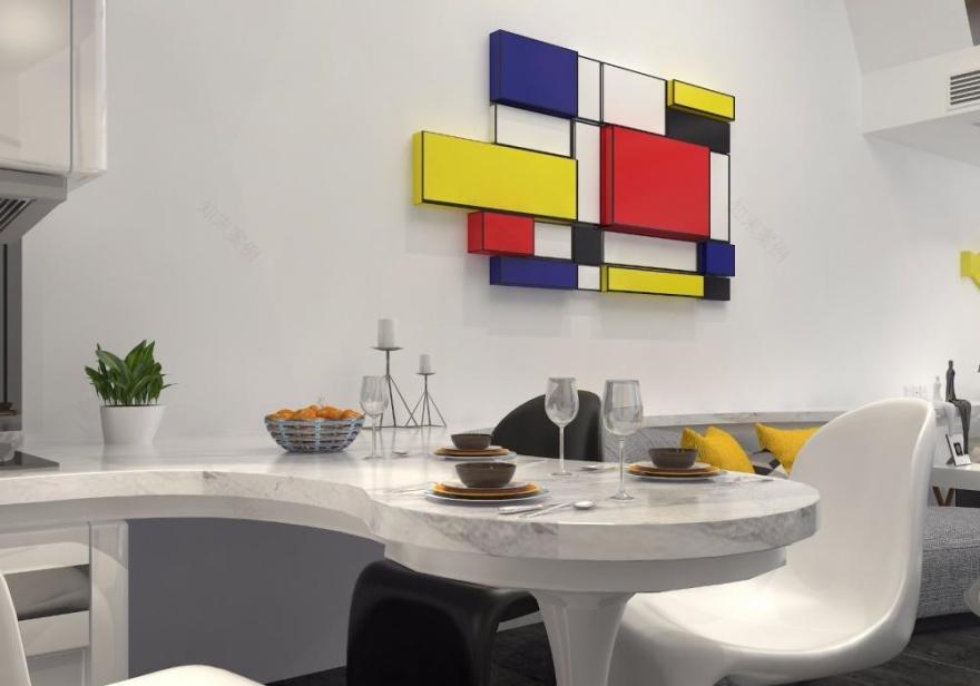 层高 4.2 米的“枫景华庭”两口之家设计-10