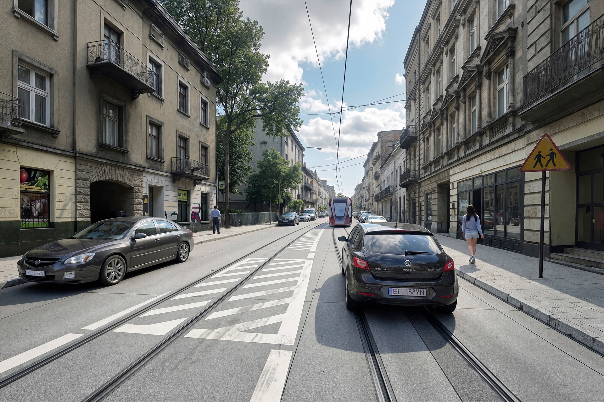 Łódź的Legionów和Cmentarna街道重建可视化丨波兰罗兹-19