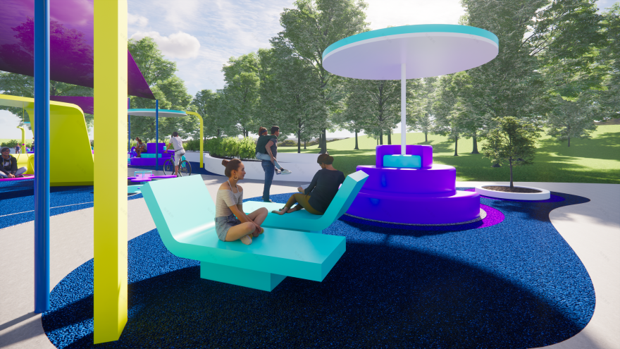 Waller Park(沃勒公园)包容性游乐空间-25