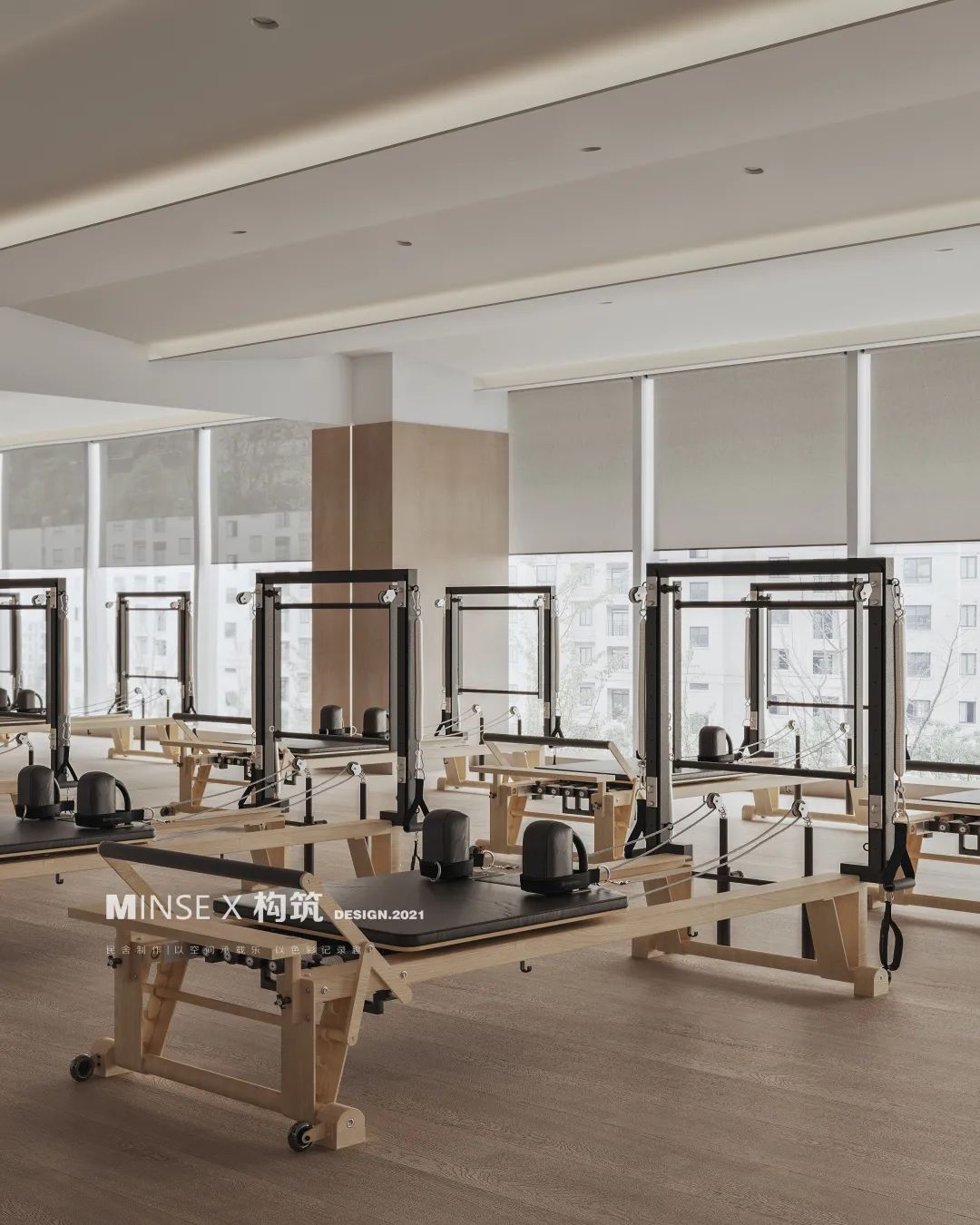 Space X 普拉提瑜伽馆丨中国杭州丨民舍制作空间设计 X 构筑空间设计-44
