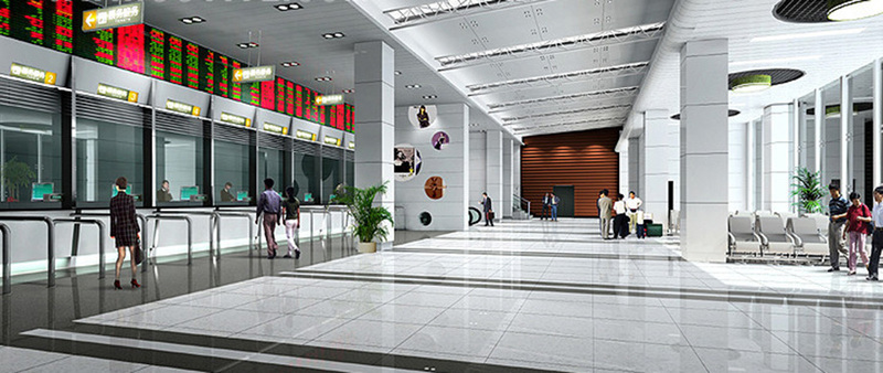 售票厅室内设计案例效果图-22