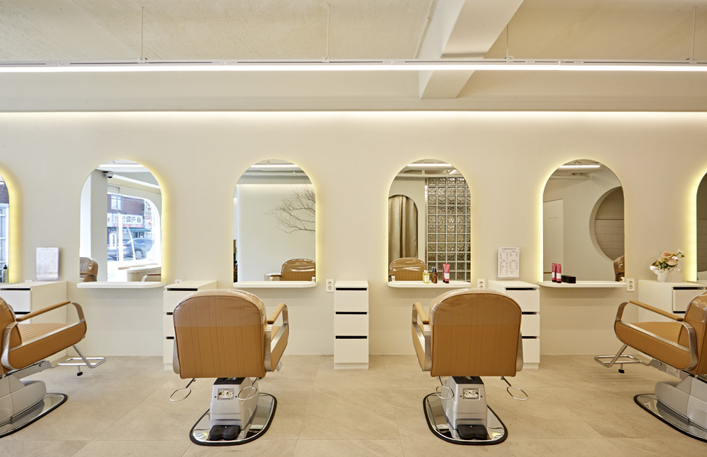 首尔地铁 2 号线厅的 20 平米美容室设计-15