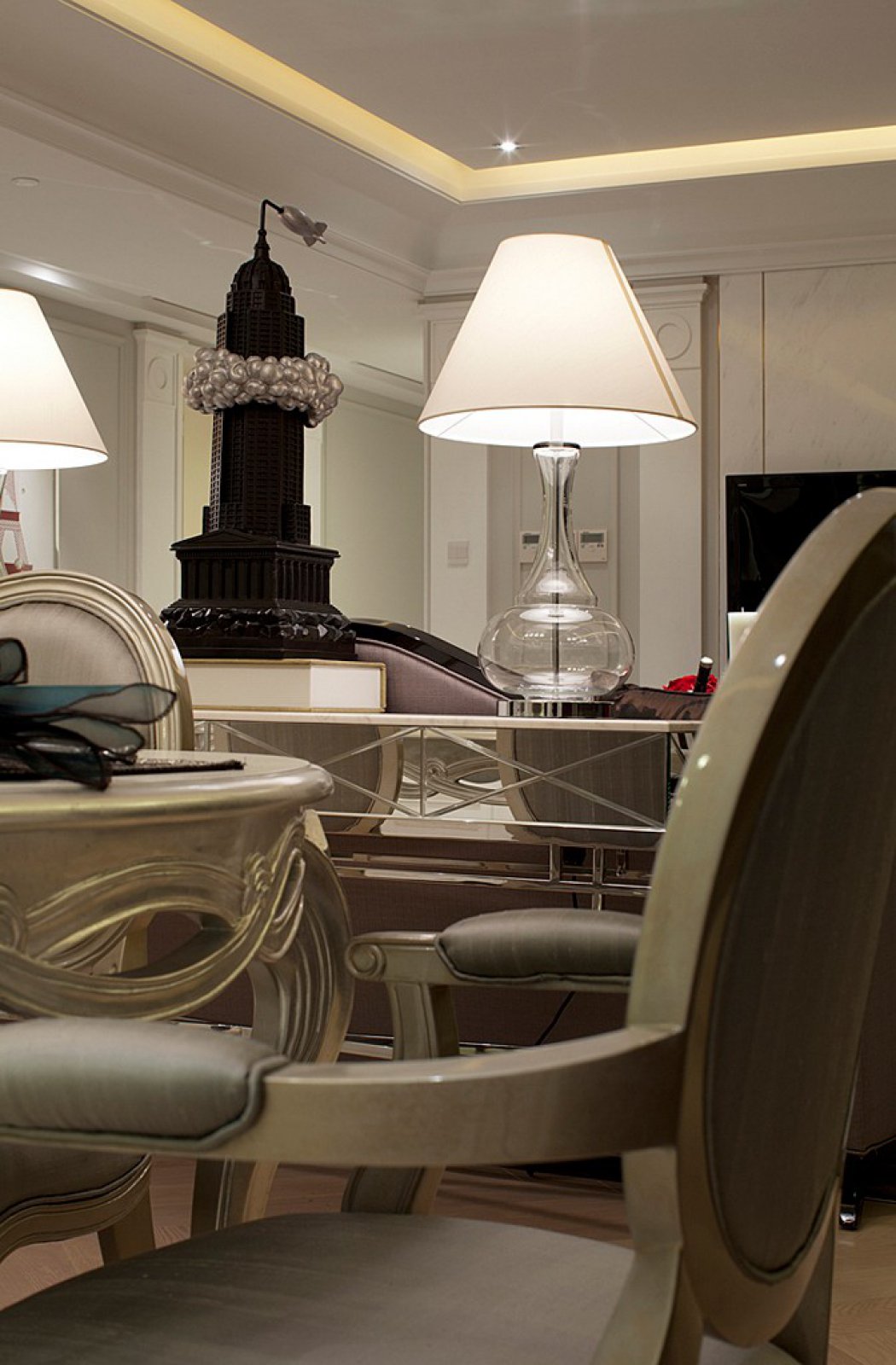 构造法式最浪漫——中洲样板房设计  KSL设计事务所-14