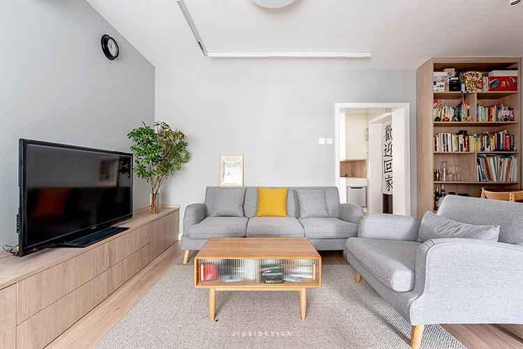 原木色的温暖,看到岁月静好的模样丨中国北京丨久栖设计-9