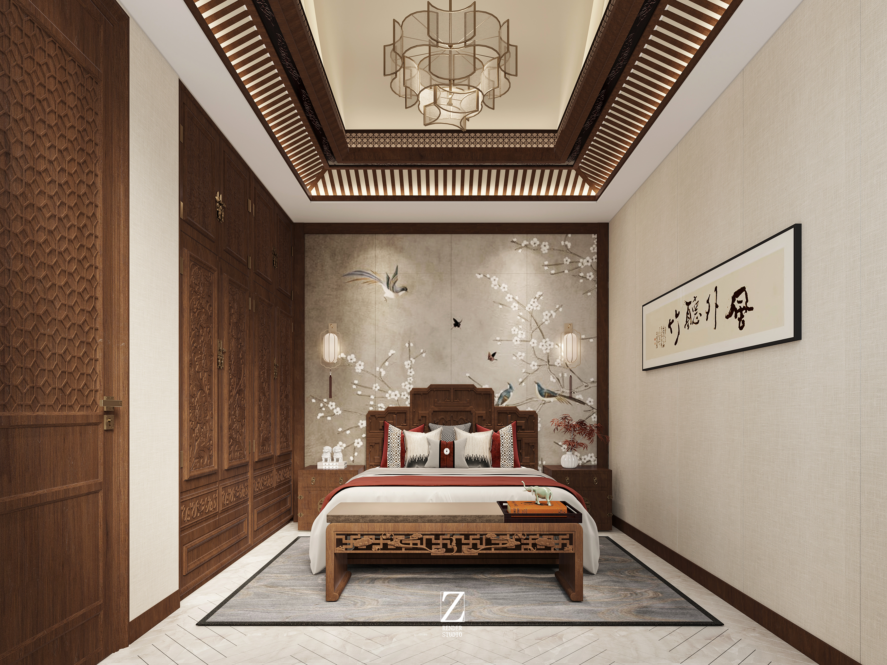 四合院住宅设计表现一-8