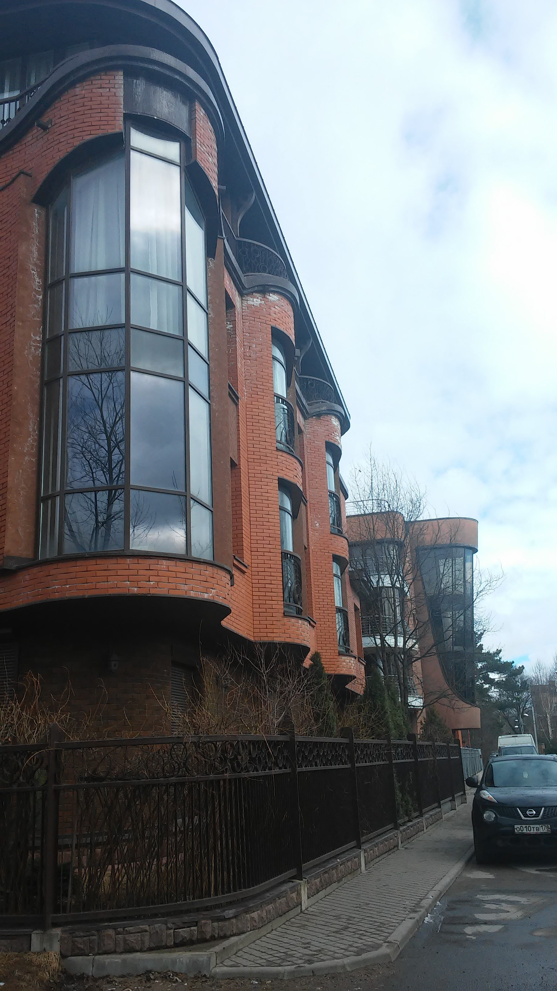 圣彼得堡砖砌住宅楼丨俄罗斯圣彼得堡-2