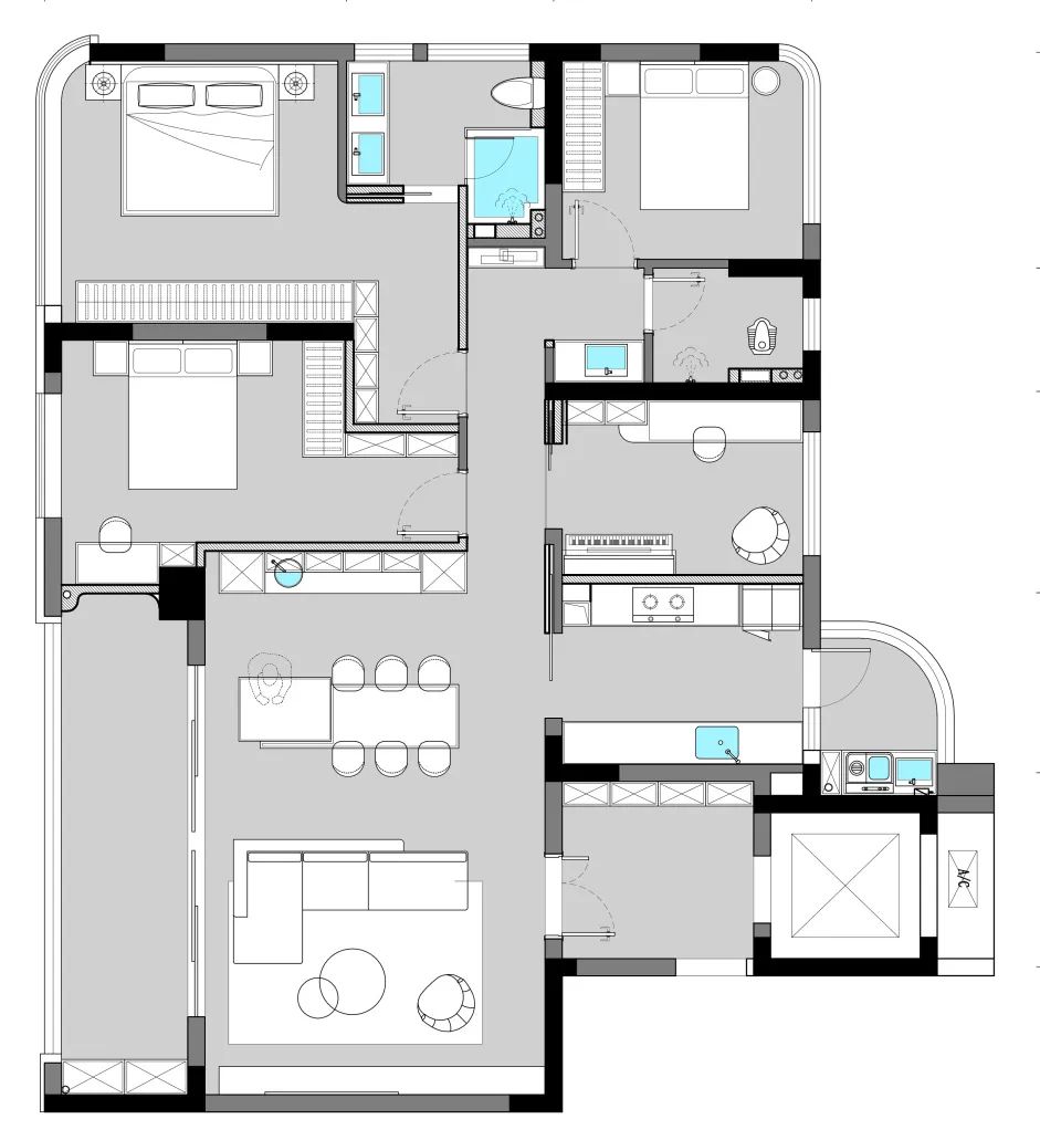 阔达空间与自然的自由展现丨空一筑造|O.S.MAKE-68