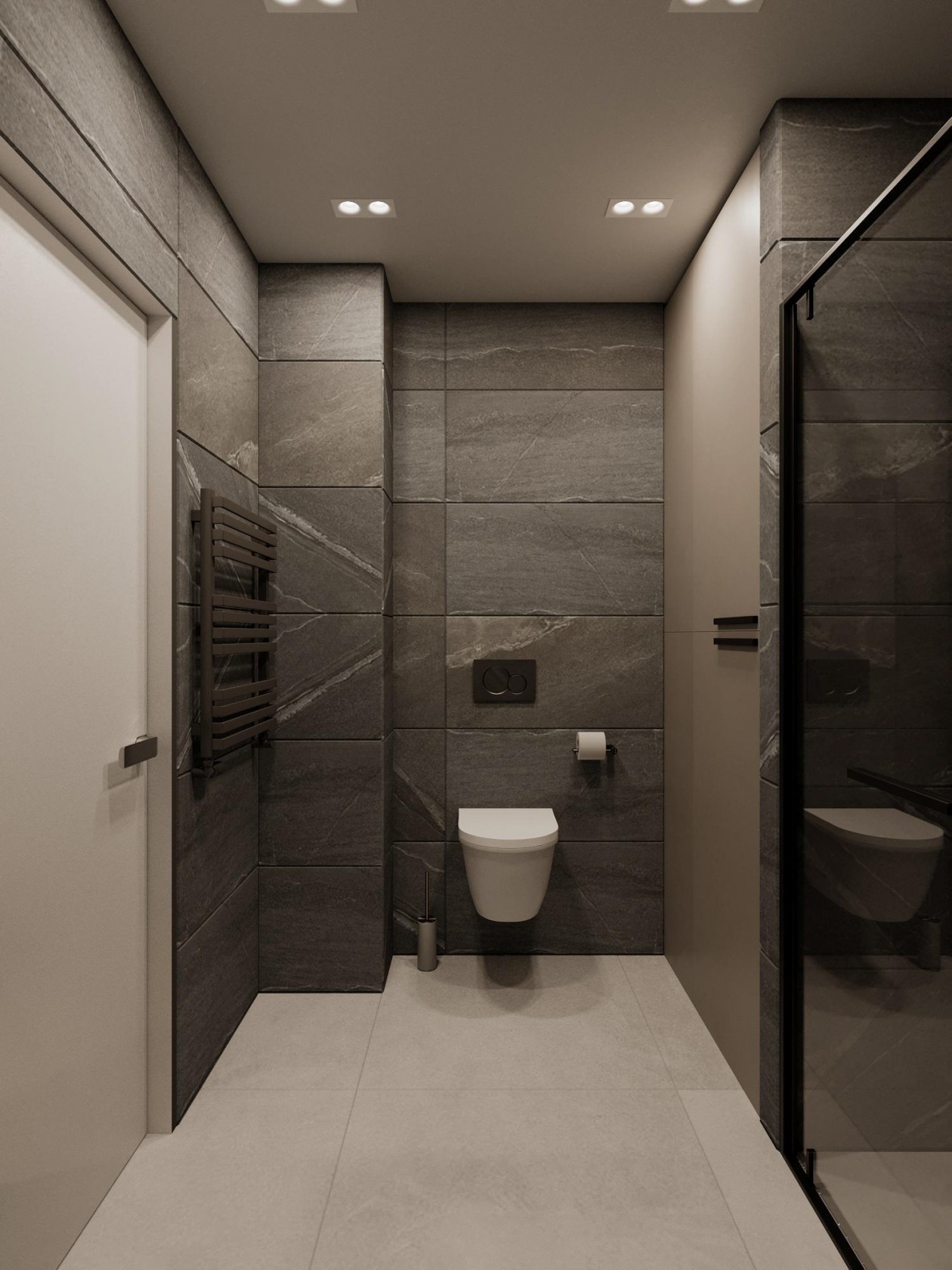 乌克兰 48.8㎡工业风质感公寓-18