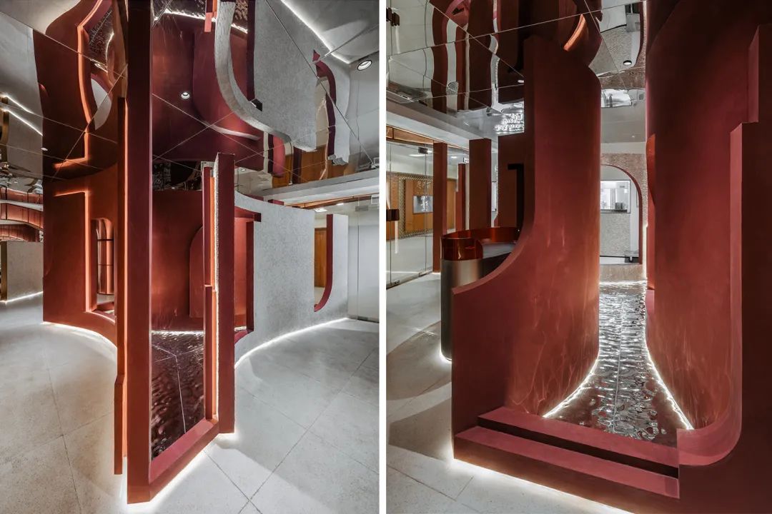 《朱雀打边炉》 | 诗意的火锅餐厅设计,诠释新中式风格-8