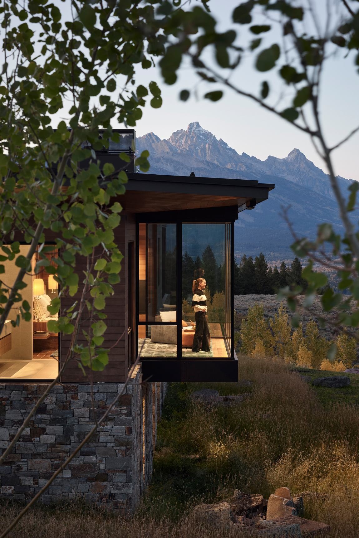 平静的自然建筑 · CLB Architects丨美国杰克逊-6