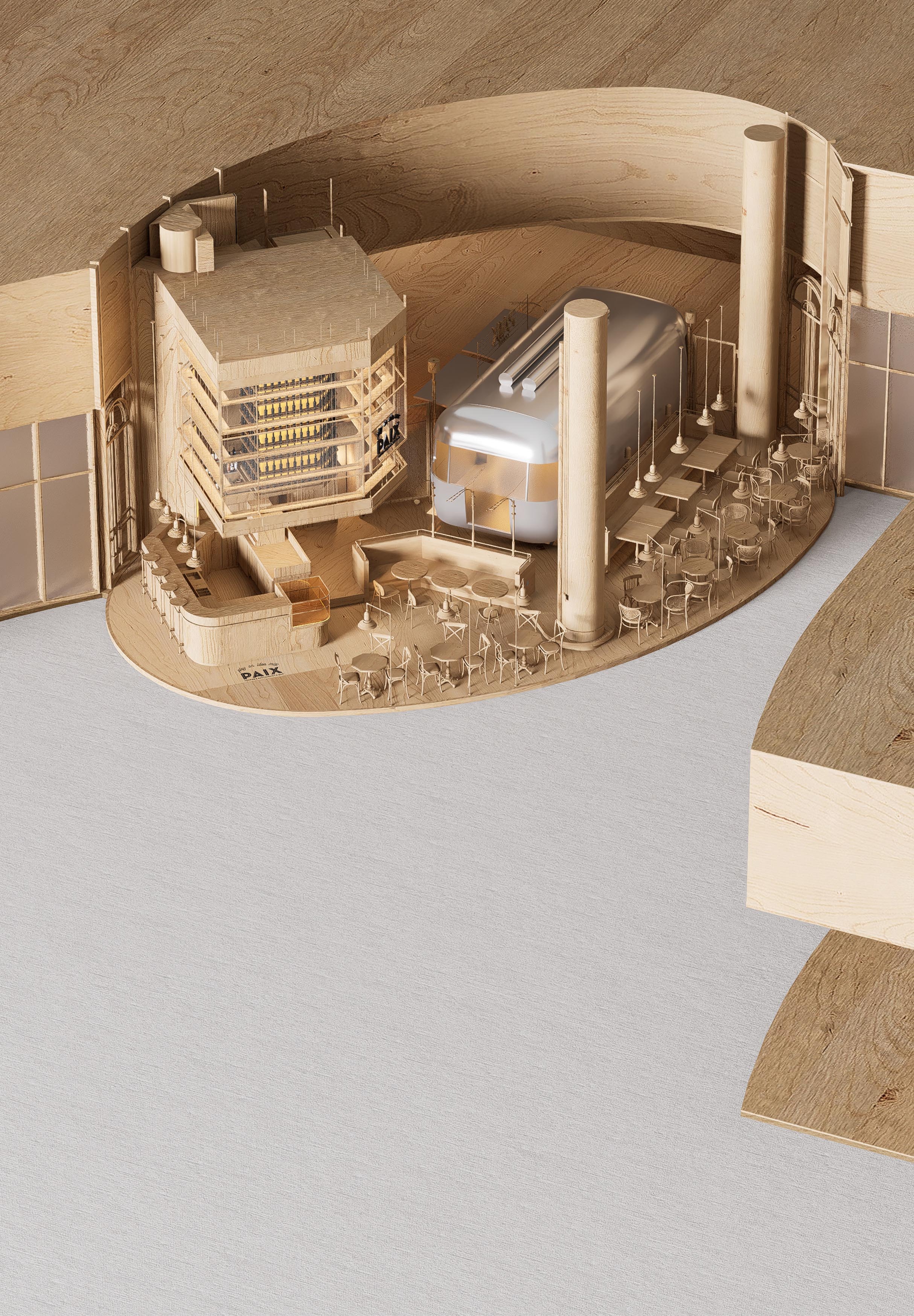 和平咖啡&餐厅&酒吧丨中国广州丨布道设计-24