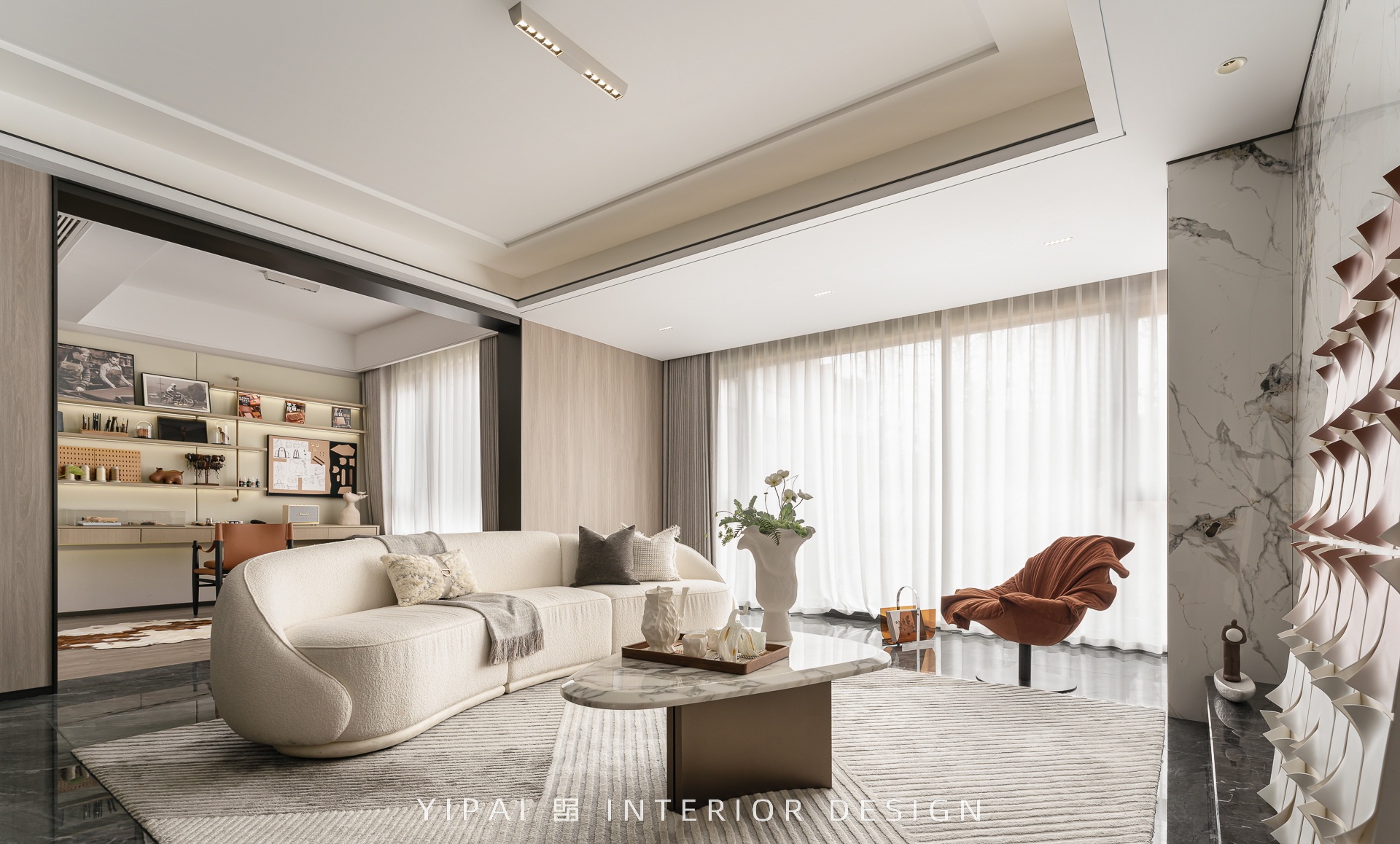 人居国贸·林语上城样板间软装设计丨中国成都丨深圳市伊派室内设计有限公司-19