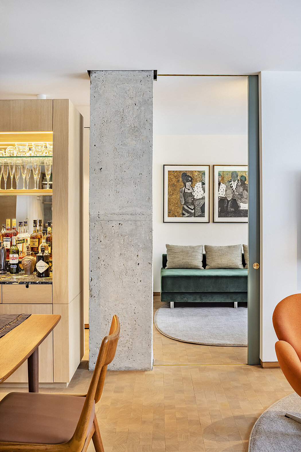 西村公寓丨美国纽约市丨Andrew Franz Architect-6