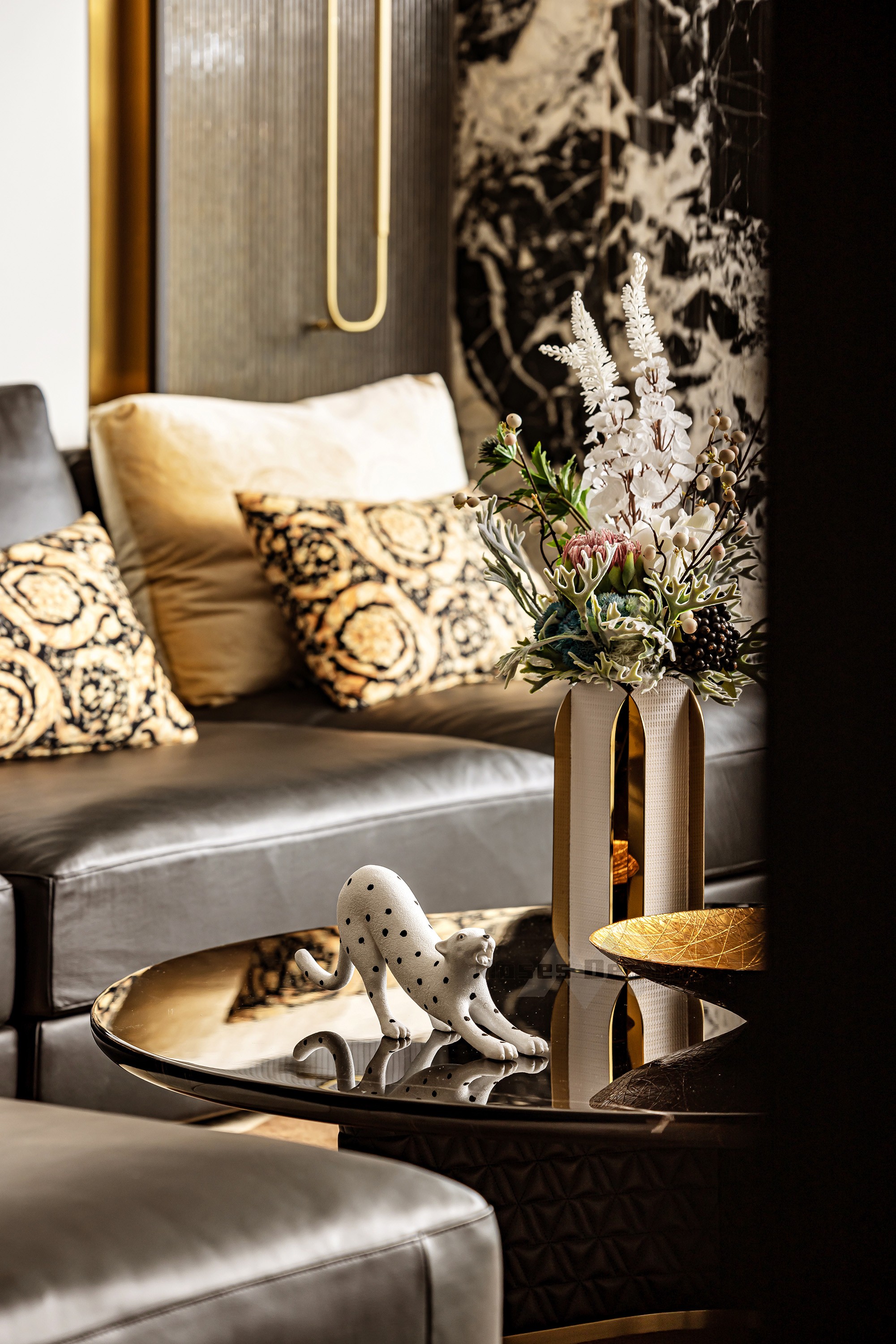 流光溢彩 · 深圳大康福盈门室内设计丨中国深圳丨MosesDesign 墨西设计-12