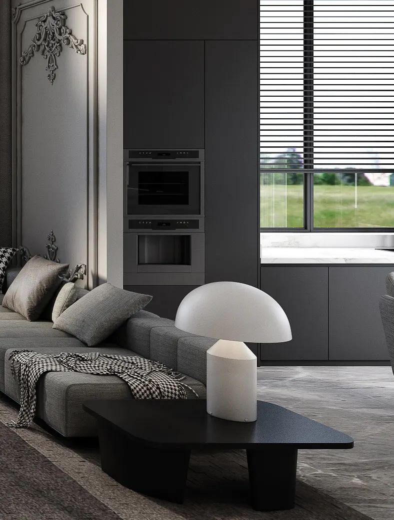 金色蓝庭 | 古典与现代的平衡美学-13