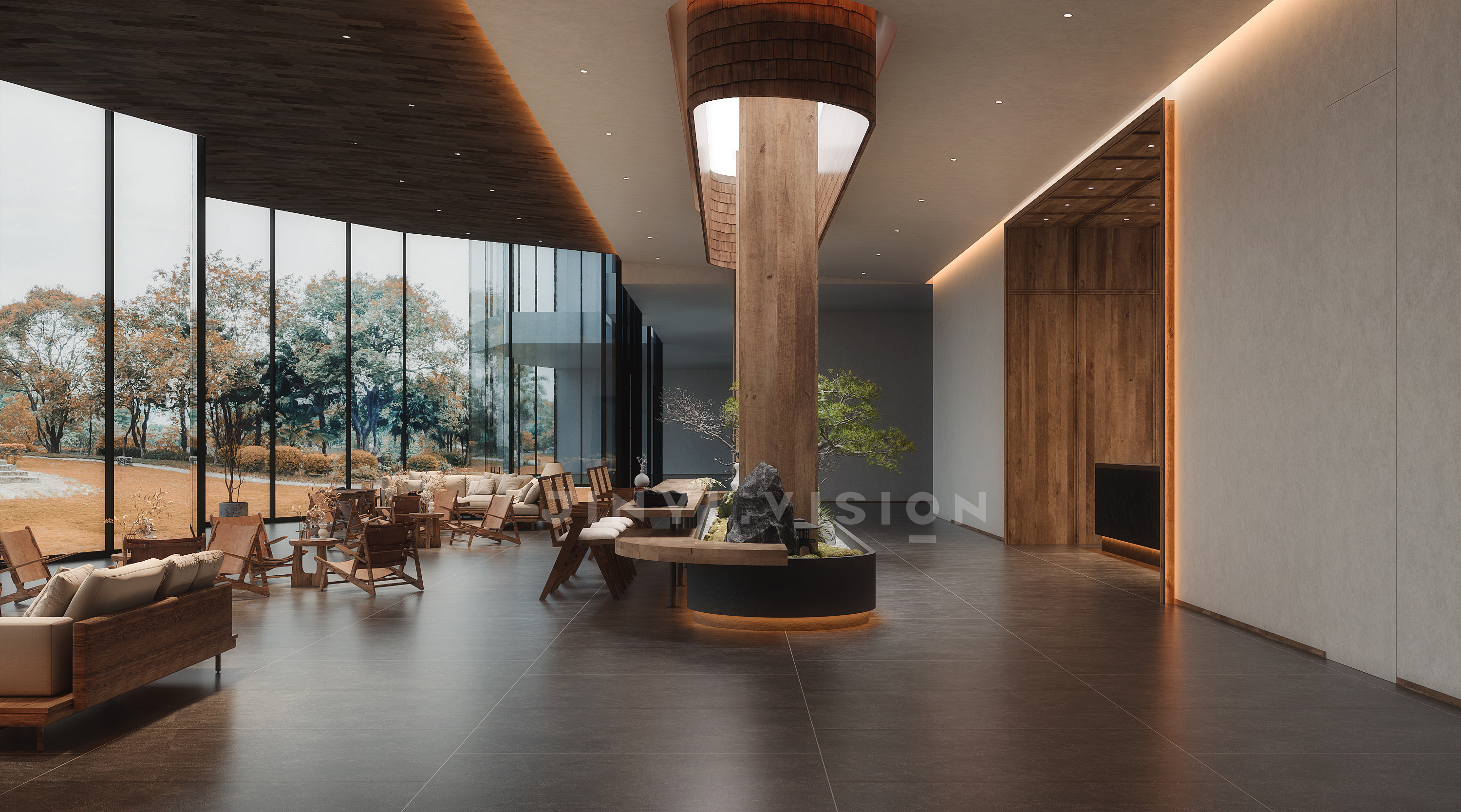 度假酒店大堂-6