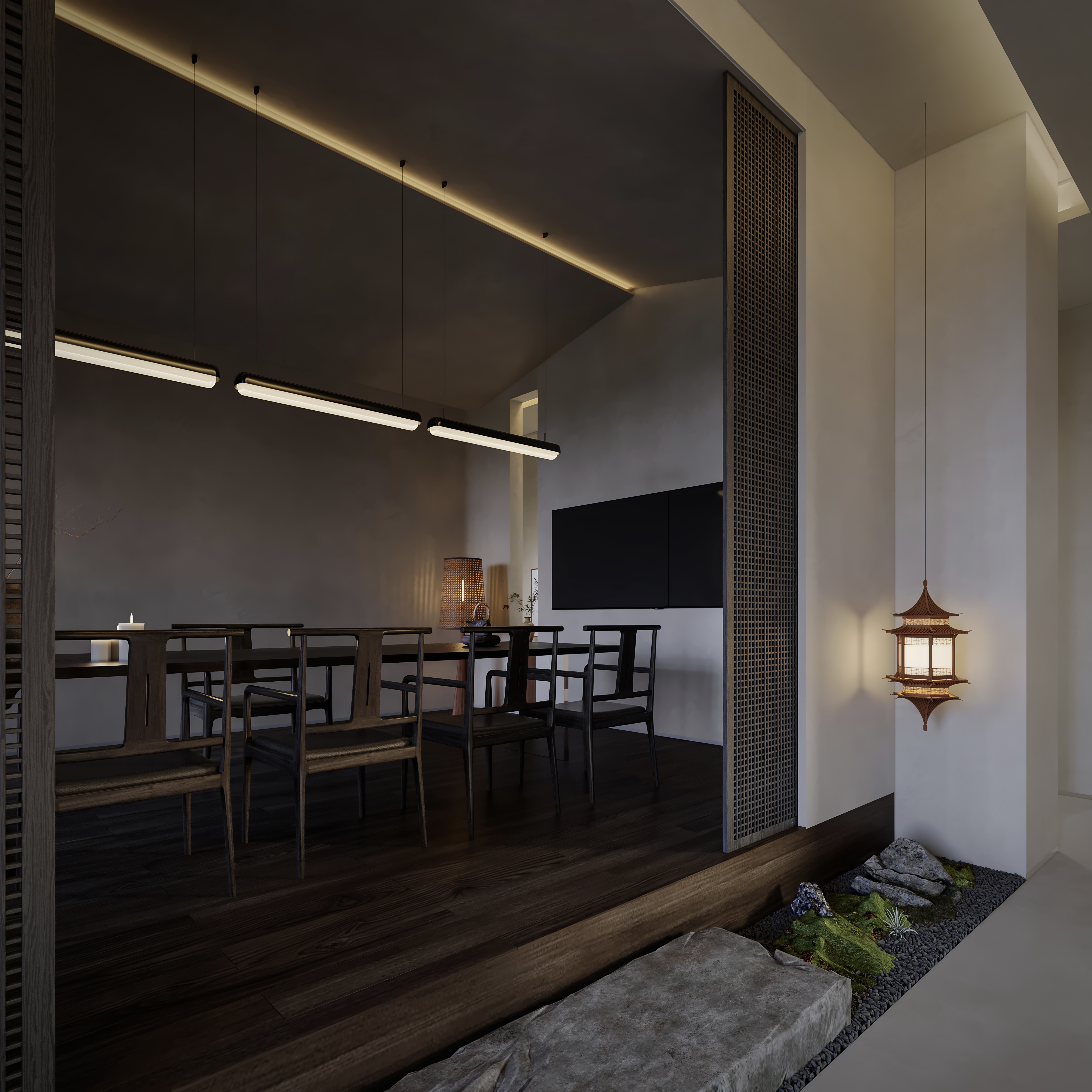 侘寂风工作室，办公室-7