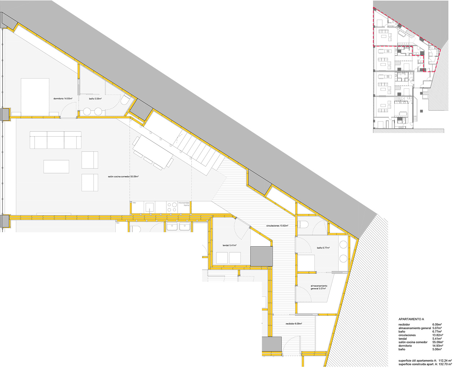 Santiago 公寓单元改造丨西班牙丨ansedequintans arquitectos-51