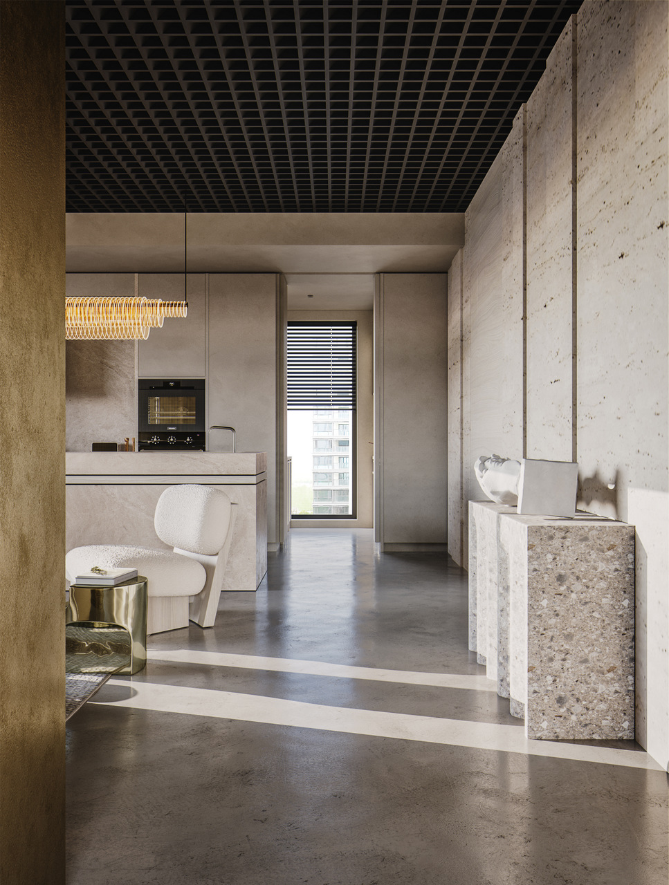 东方君悦住宅 | 城市中的宁静优雅-15