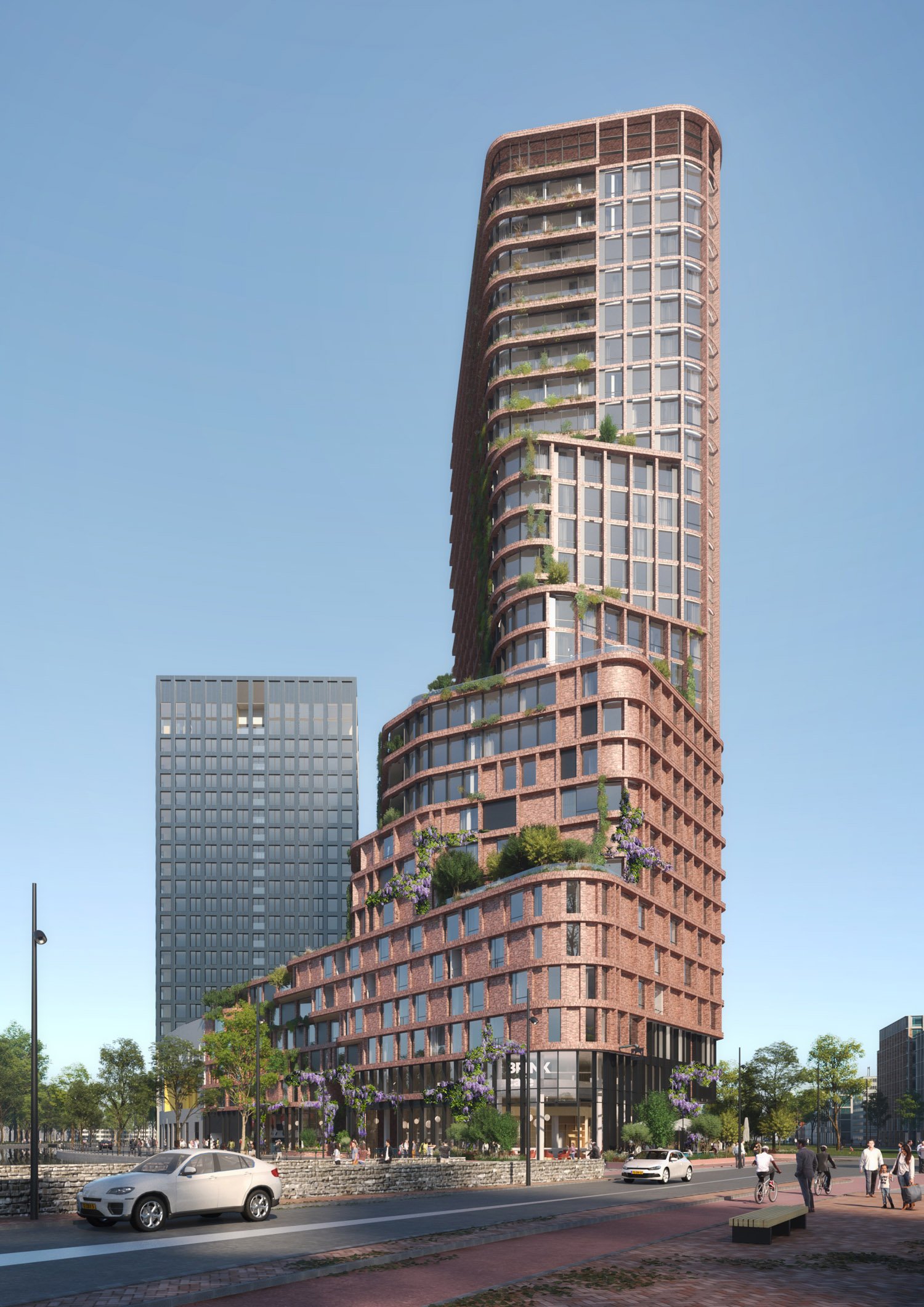 Mecanoo 公寓建筑·Brink Tower-9